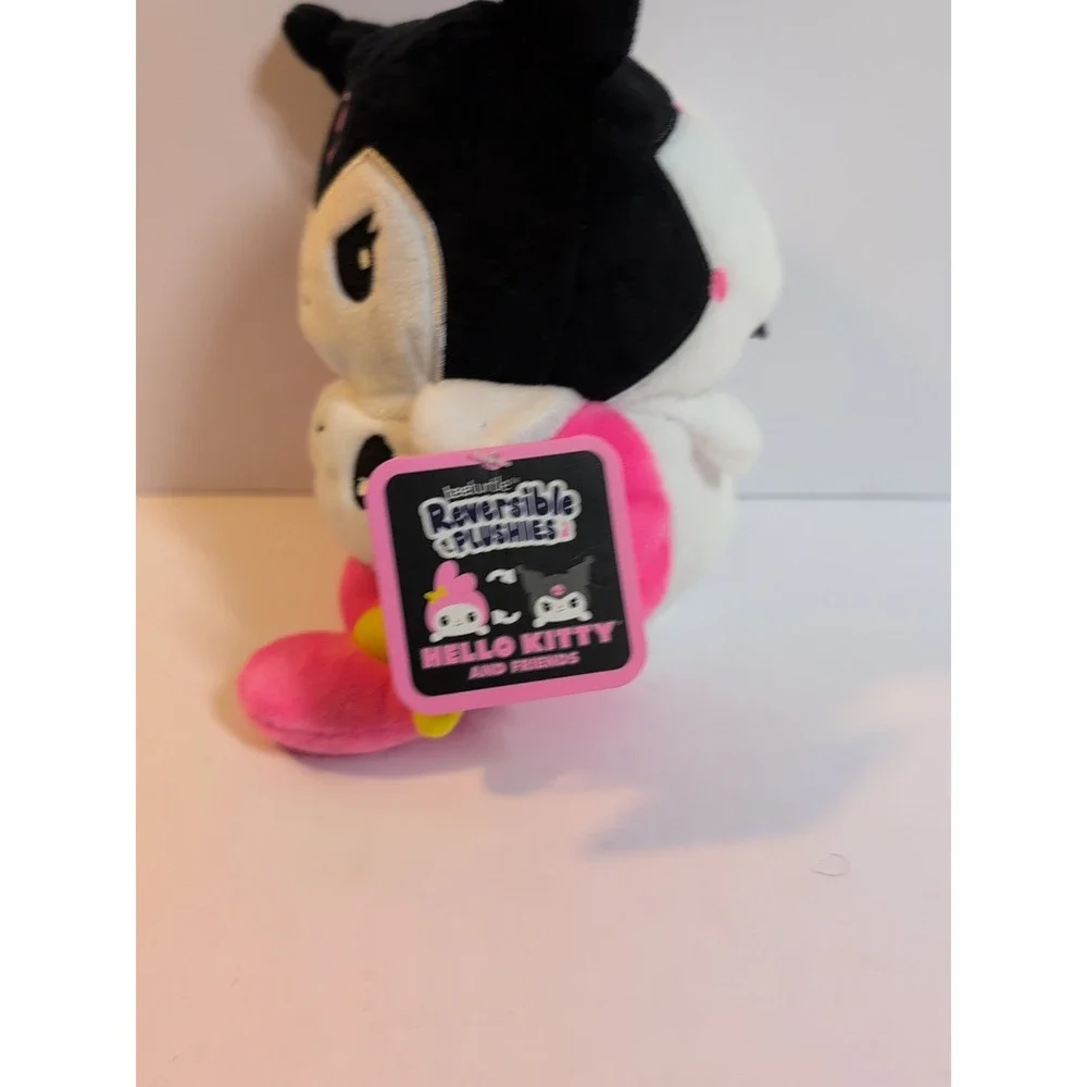 TeeTurtle x Sanrio Kuromi / My‎ Melody Reversible Plush Hello Kitty & Friends